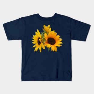 Sunflowers - Ring of Sunflowers Kids T-Shirt